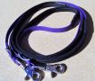 Cotton Grip Reins in Matt Purple with Black Grip - Cob/Arab - SALE Cotton Grip Reins in Matt Purple with Black Grip - Cob/Arab - SALE