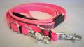 Trail Grip Reins in Neon Pink with Reflective Pink Grip - Various Sizes - SALE
