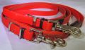 Trail Grip Reins, Matt Red With Red Trail Grip - Cob/Arab - SALE